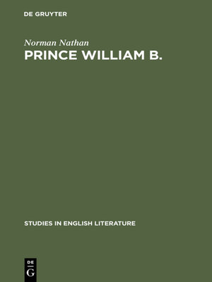 cover image of Prince William B.